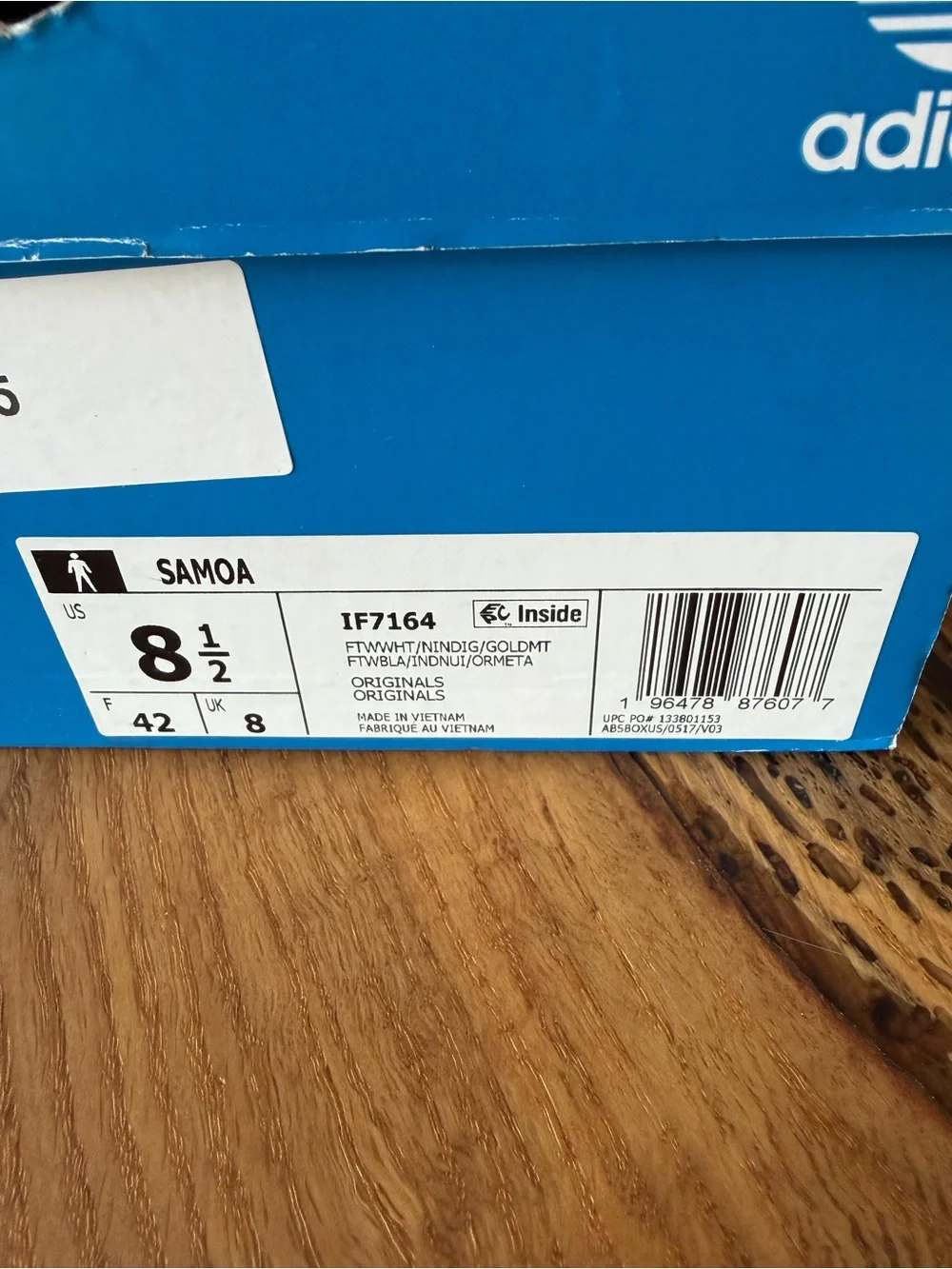 Adidas Samoa - Men’s Size 8.5